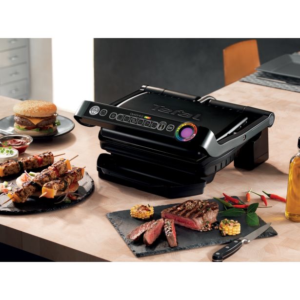 KONTAKTNI ŽAR TEFAL GC 714834 OPTIGRILL+ BLACK SNACKING