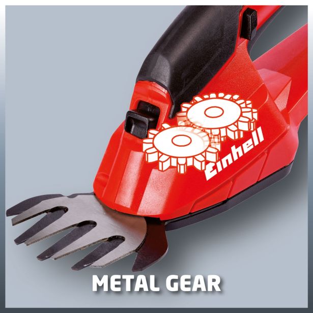 AKUMULATORSKE ŠKARJE ZA ŽIVO MEJO EINHELL GE-CG 18 LI SOLO BREZ BATERIJE IN POLNILNIKA