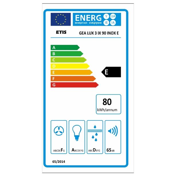 IZVLEČNA KUHINJSKA NAPA SICCABO GEA LUX 3 IX EVO 90