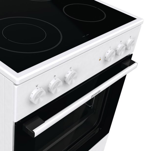 STEKLOKERAMIČNI ŠTEDILNIK GORENJE GEC6A41WC