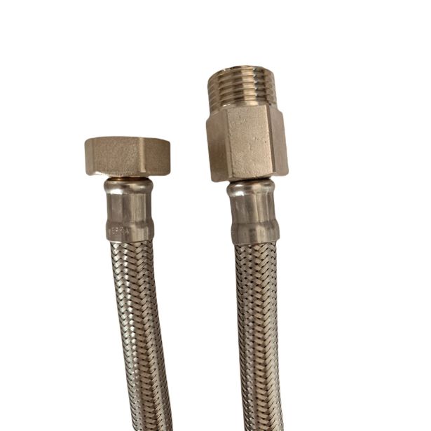 GIBLJIVA CEV ZA GRELNIK GEPARD 400 15MM-15MM +ROZETA