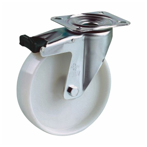 GIBLJIVO KOLO Z ZAVORO LIV-KOLESA 200 MM ZVISO PA DR BE IN 2-687A