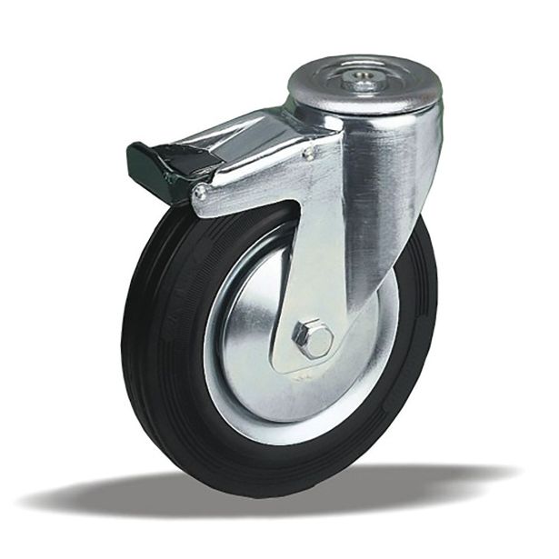 GIBLJIVO KOLO Z ZAVORO LIV-KOLESA 200 MM ZVL12 FEGUVA QA PV