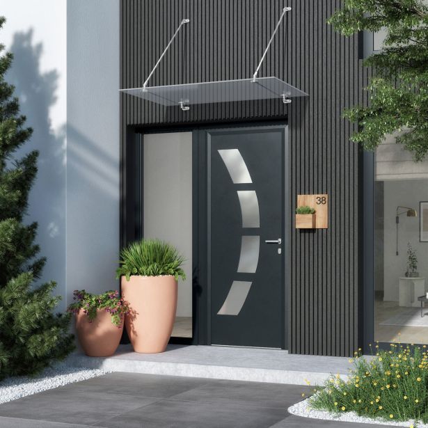 DODATEK ZA NADSTREŠEK ARTENS GLASSY STEKLO PROZORNO 140X90 CM ZA NADSTR.GAMBI