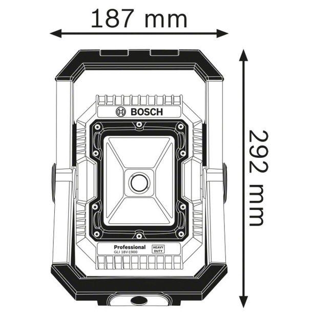 AKUMULATORSKA SVETILKA BOSCH GLI 18V-1900 PROFESSIONAL