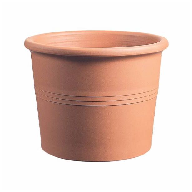 GLINENI ZUNANJI LONEC EUGANEA VASI CILINDER 28 CM TERACCOTTA