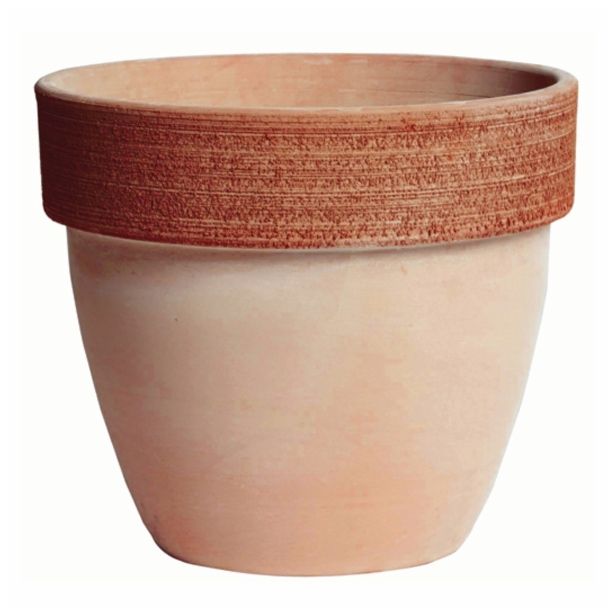 GLINENI ZUNANJI LONEC DEGREA PALDIJ 16 CM GRAFIT PR. TERACOTA