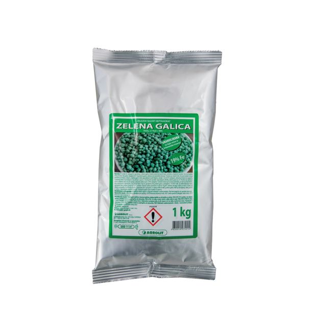 GNOJILO ZA TRATO GALICA ZELENA 1KG GRANULE
