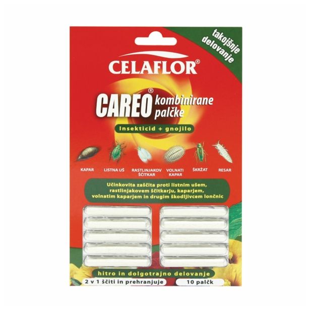 GNOJILO CELAFLOR CAREO KOMBINIRANE PALČKE 10KOM