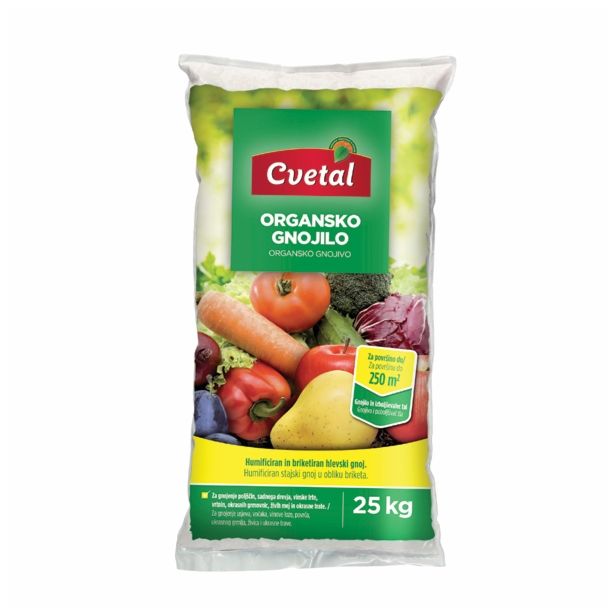 GNOJILO CVETAL ORGANSKO 25KG M