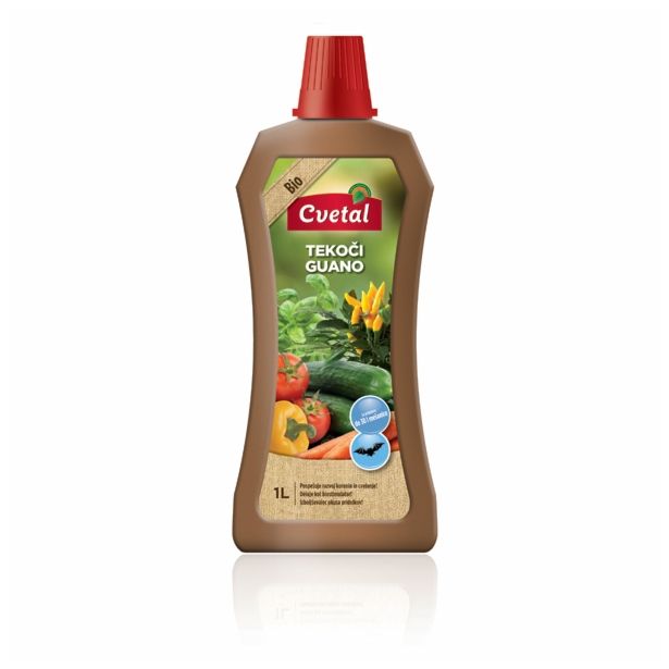 GNOJILO ZA PRIDELAVO CVETAL TEKOČI GUANO 1L