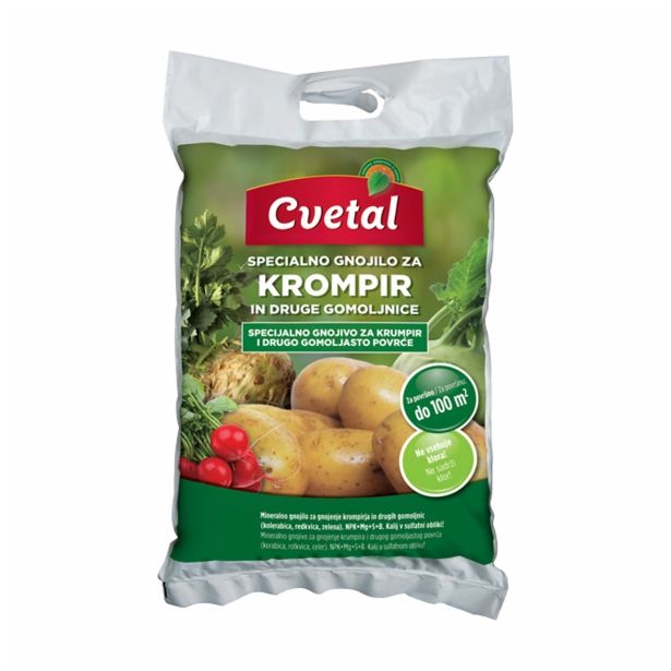 GNOJILO ZA PRIDELAVO CVETAL ZA KROMPIR IN DRUGE GOMOLJNICE 5KG