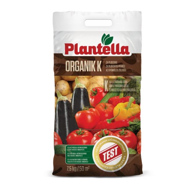 GNOJILO ZA PRIDELAVO PLANTELLA ORGANIK K 7.5 KG