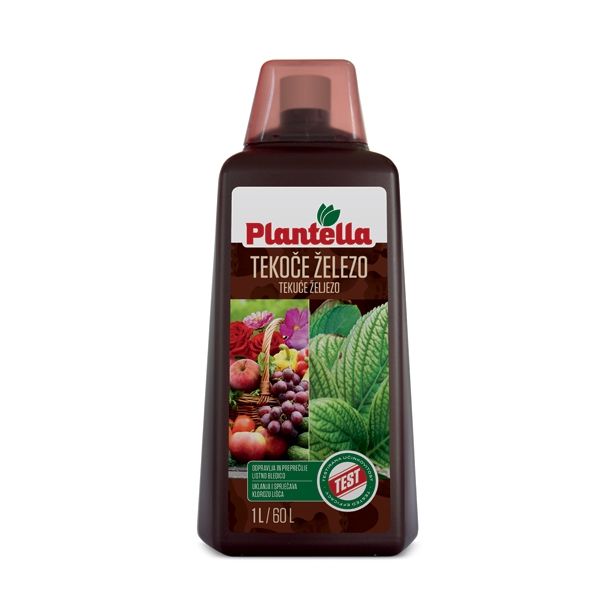 GNOJILO ZA PRIDELAVO PLANTELLA TEKOČE ŽELEZO 1000 ML