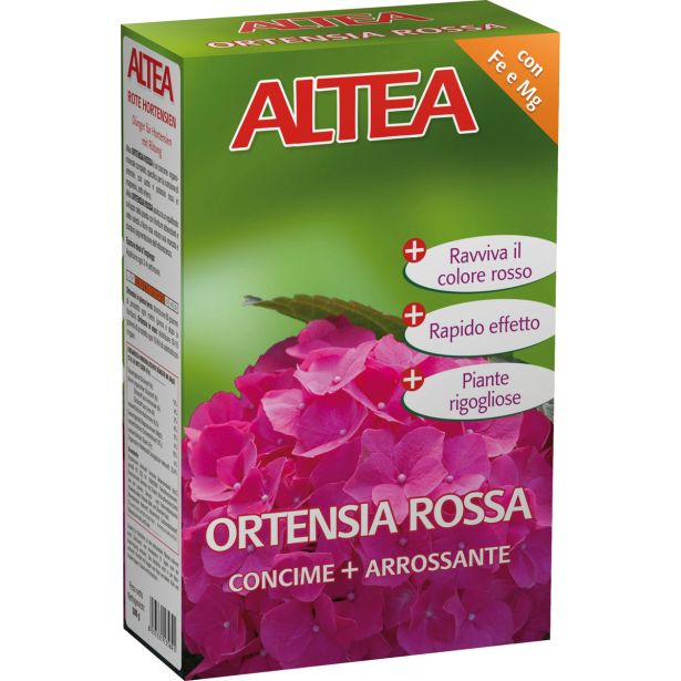 GNOJILO ZA OKR. RASTLINE ALTEA RDEČILO ZA HORTENZIJE 750 G