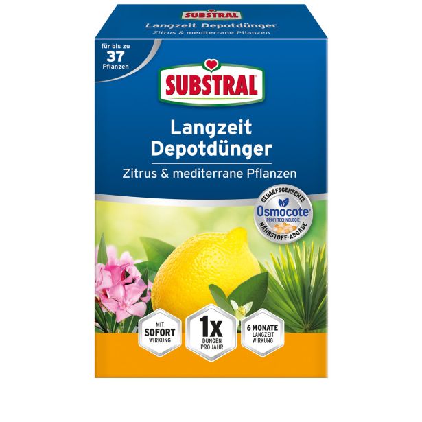 GNOJILO ZA OKR. RASTLINE SUBSTRAL SB OSMOCOTE ZA CITRUSE MEDITERAN. RASTLINE 750 G