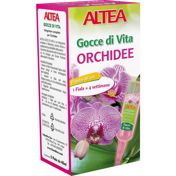 GNOJILO ZA OKR. RASTLINE ALTEA GNOJILO ZA ORHIDEJE V AMPULAH 5X40 ML