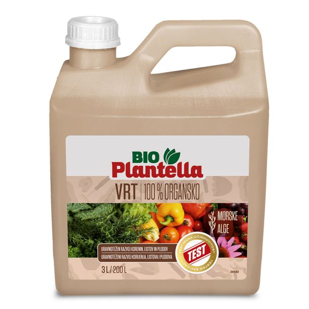 GNOJILO ZA PRIDELAVO BIO PLANTELLA VRT 3 L BIOGNOJILO