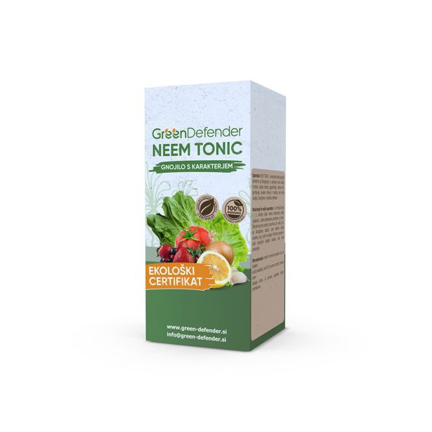 GNOJILO ZA PRIDELAVO GREEN DEFENDER NEEM TONIC 100 ML LISTNO ORGANSKO GNOJILO