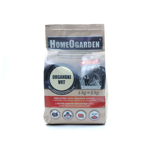 GNOJILO ZA PRIDELAVO HOMEOGARDEN ORGANSKI VRT 1 KG
