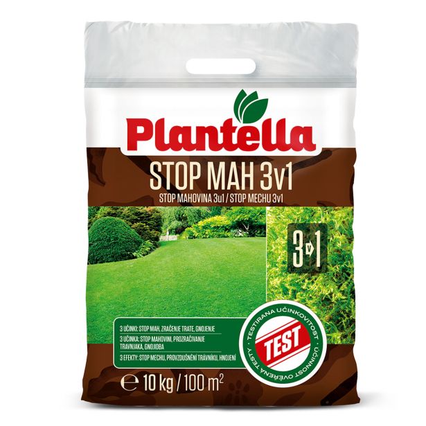 GNOJILO ZA TRATO PLANTELLA STOP MAH 3V1 10 KG