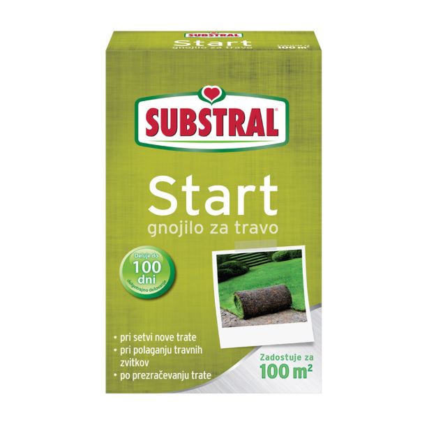GNOJILO ZA TRAVO "START" Z DOLGOTRAJNIM DELOVANJEM SUBSTRAL 2 KG