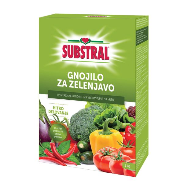 GNOJILO ZA ZELENJAVO SUBSTRAL 1 KG