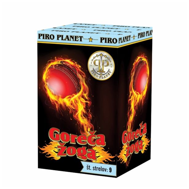 BATERIJA PIRO PLANET GOREČA ŽOGA 63 G / KAT. F2