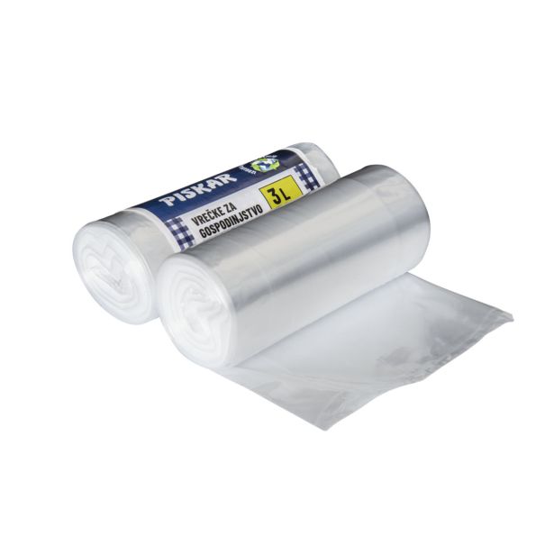 GOSPODINJSKA VREČKA PISKAR 3L ZA ZAMRZOVANJE (27X40) 40/1