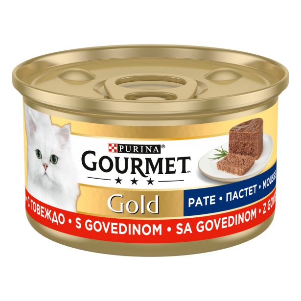 GOURMET GOLD PAŠTETA GOVEDINA 85G