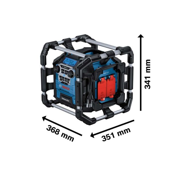 AKUMULATORSKI RADIO BOSCH PROFESSIONAL GPB 18V-5 SC SOLO;PROMIX 18V