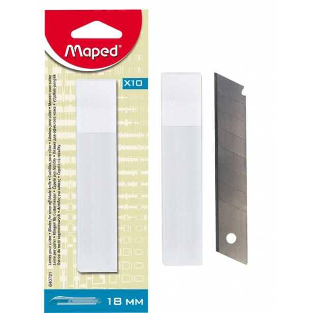 GRAFIČNI NOŽ IN REZILA MAPED REZILA ZA OLFA NOŽ, 18 MM