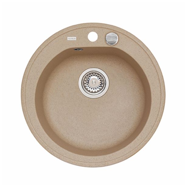 GRANITAL POMIVALNO KORITO ALVEUS NIAGARA 10, G55 BEIGE FI 510 MM