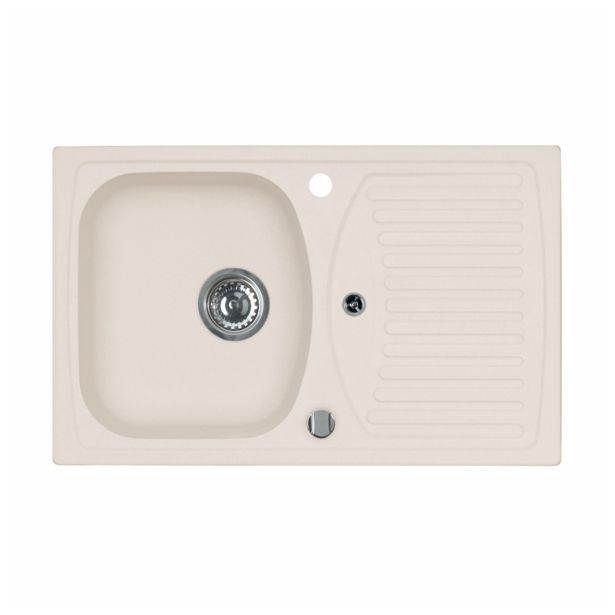 GRANITAL POMIVALNO KORITO ALVEUS RECORD 30, G11 ARCTIC 780X480 MM