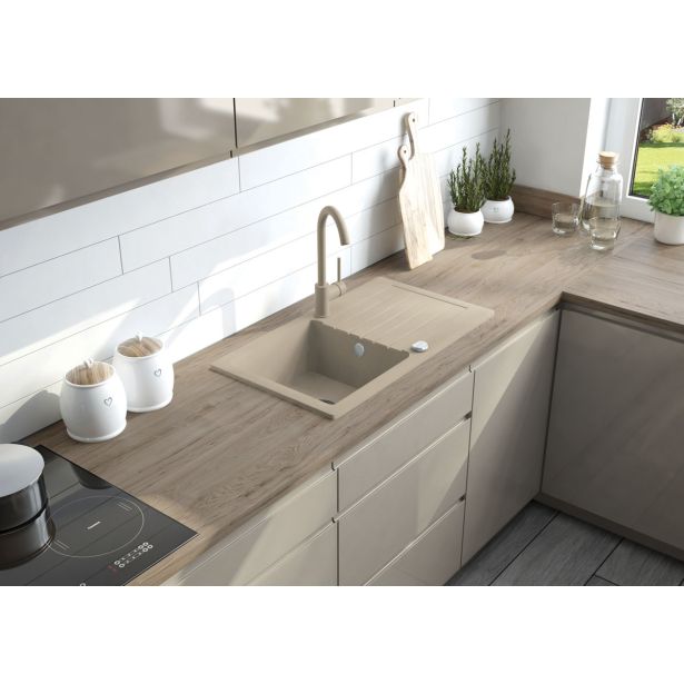 GRANITAL POMIVALNO KORITO DEANTE ZORBA ZQZV 7113 SET Z ARMATURO