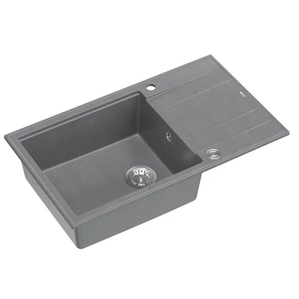 GRANITAL POMIVALNO KORITO QUADRON EVAN 136 XL SIV