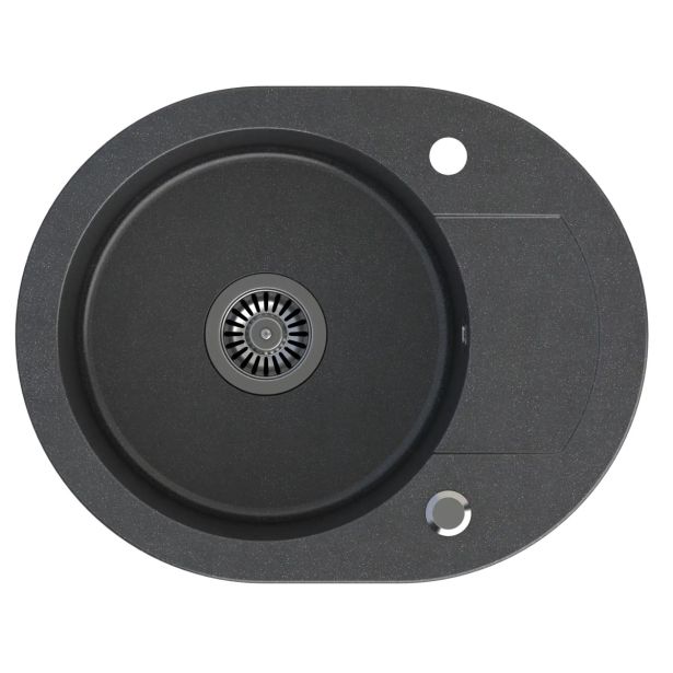 GRANITAL POMIVALNO KORITO QUADRON JOHNNY 216 ČRN