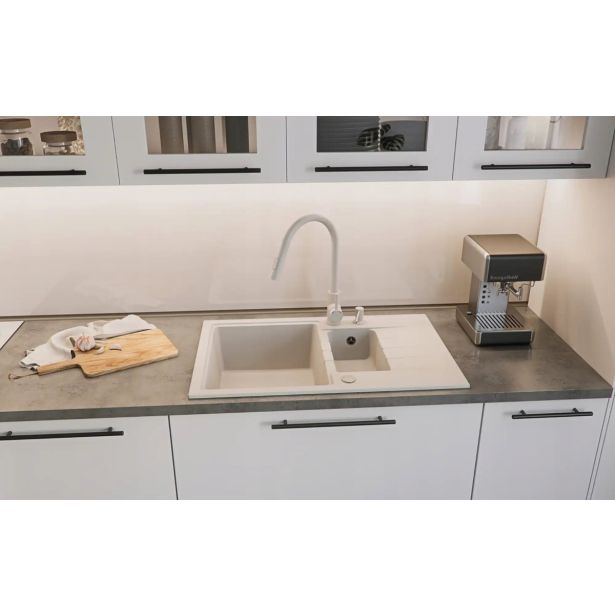 GRANITAL POMIVALNO KORITO QUADRON PETER 156 BEŽ