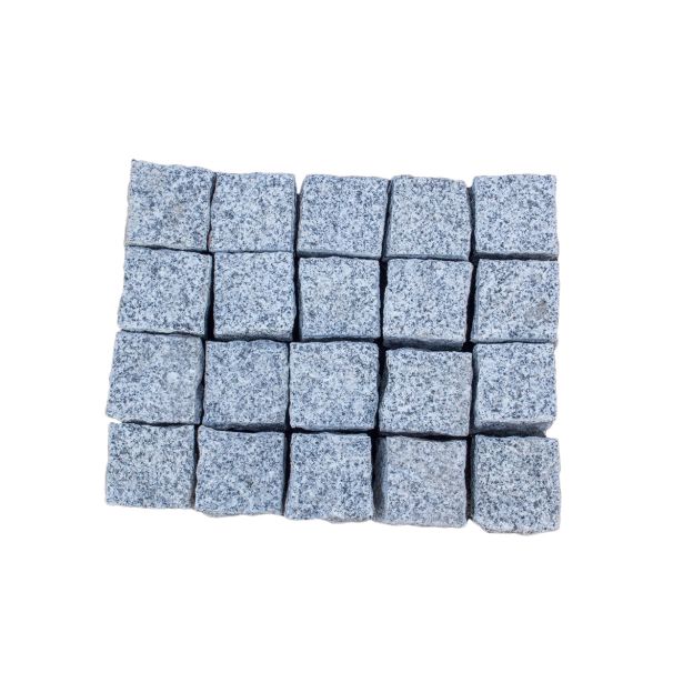 KAMNITA KOCKA KOCKA SVETLO SIVA-CU10 (7/10CM) KLANA