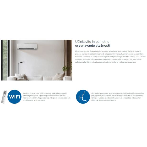 GREE SPLIT KLIMATSKA NAPRAVA AIRY 3,5KW A+++/A++