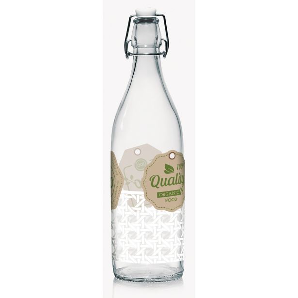 STEKLENICA ZA VLAGANJE ALPEKS GREEN BIO 1000 ML Z ZAMAŠKOM