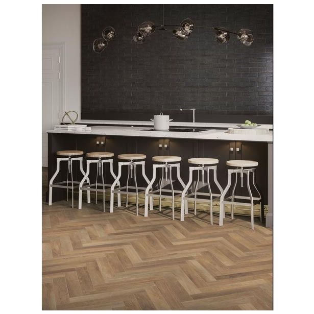 PLOŠČICA TALNA VIDEZ LESA RONDINE GREENWOOD NOCE 24X120