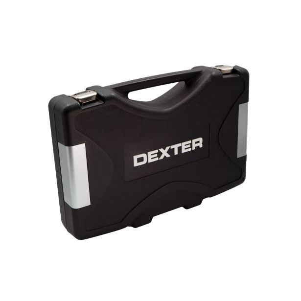 GRT NASADNIH KLJUČEV DEXTER 64-DELNA V KOVČKU 1/4 IN 1/2