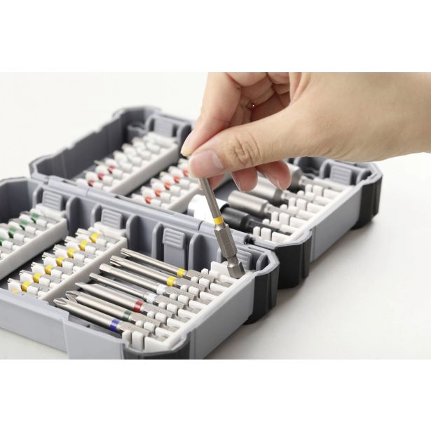 GRT VIJAČNIH NASTAVKOV BOSCH 44-DELNI HARD EXTRA ROČNI IZVIJAČ