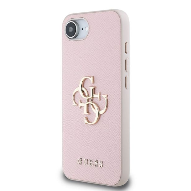 GUESS GUHCPSE4PGT4MBP OVITEK ZA IPHONE 16E - GRAINED - ROZA