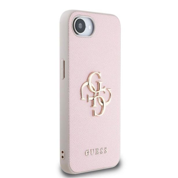 GUESS GUHCPSE4PGT4MBP OVITEK ZA IPHONE 16E - GRAINED - ROZA