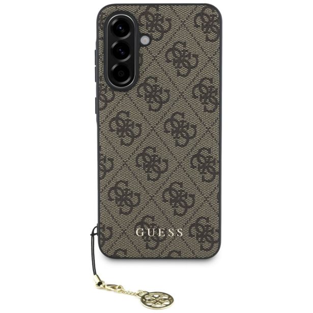GUESS GUHCSA56GF4GBR SILIKONSKI OVITEK Z OBESKOM ZA SAMSUNG GALAXY A56 - RJAV