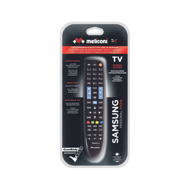 DALJINSKI UPRAVLJALNIK MELICONI GUMBODY PERSONAL 1 PLUS SAMSUNG