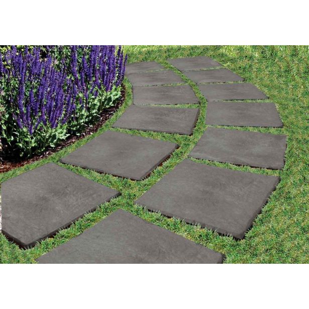 POHODNA PLOŠČA STOMP STONE  30X30 CM SIVA