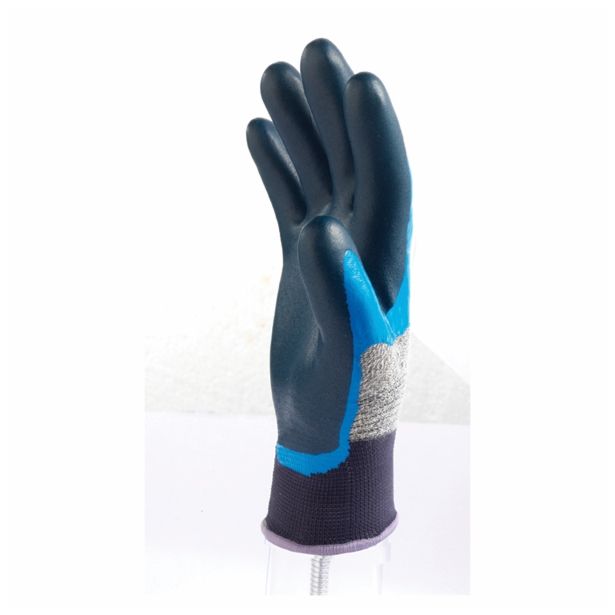 GUMENE ROKAVICE 376 ŠT. XL/9 PENASTI NITRILNI PREMAZ